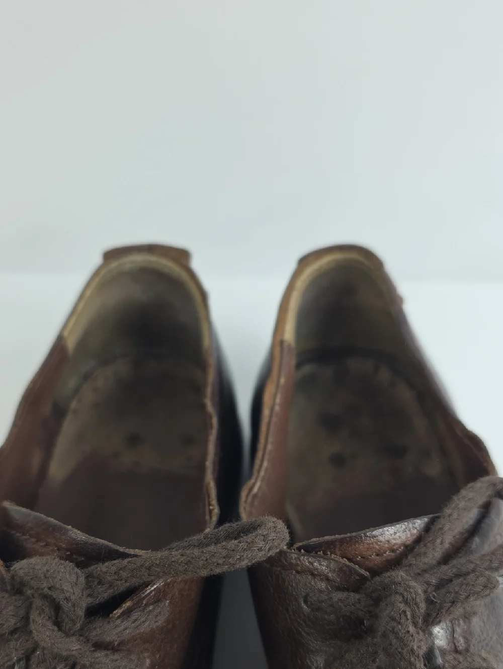 Frye Johnny‎ Brown Leather Men's Oxford Shoes Size 11.5